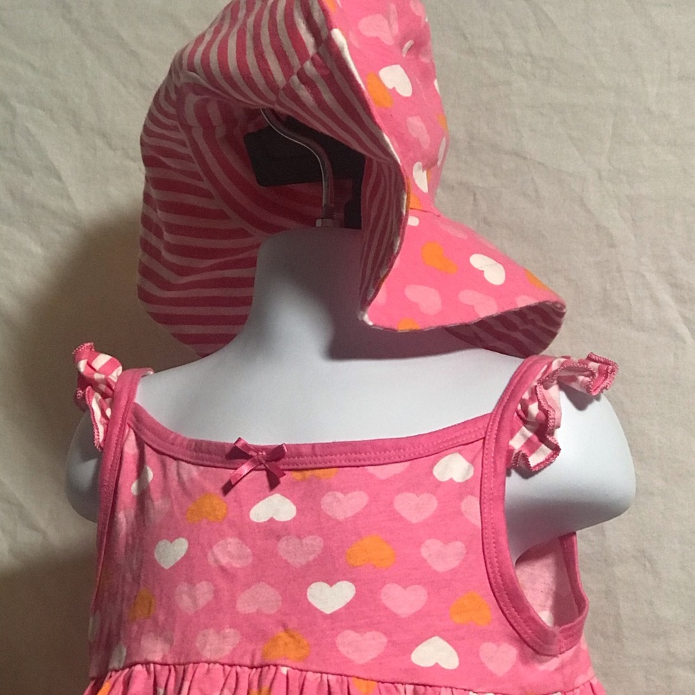 gerber dress and sunhat